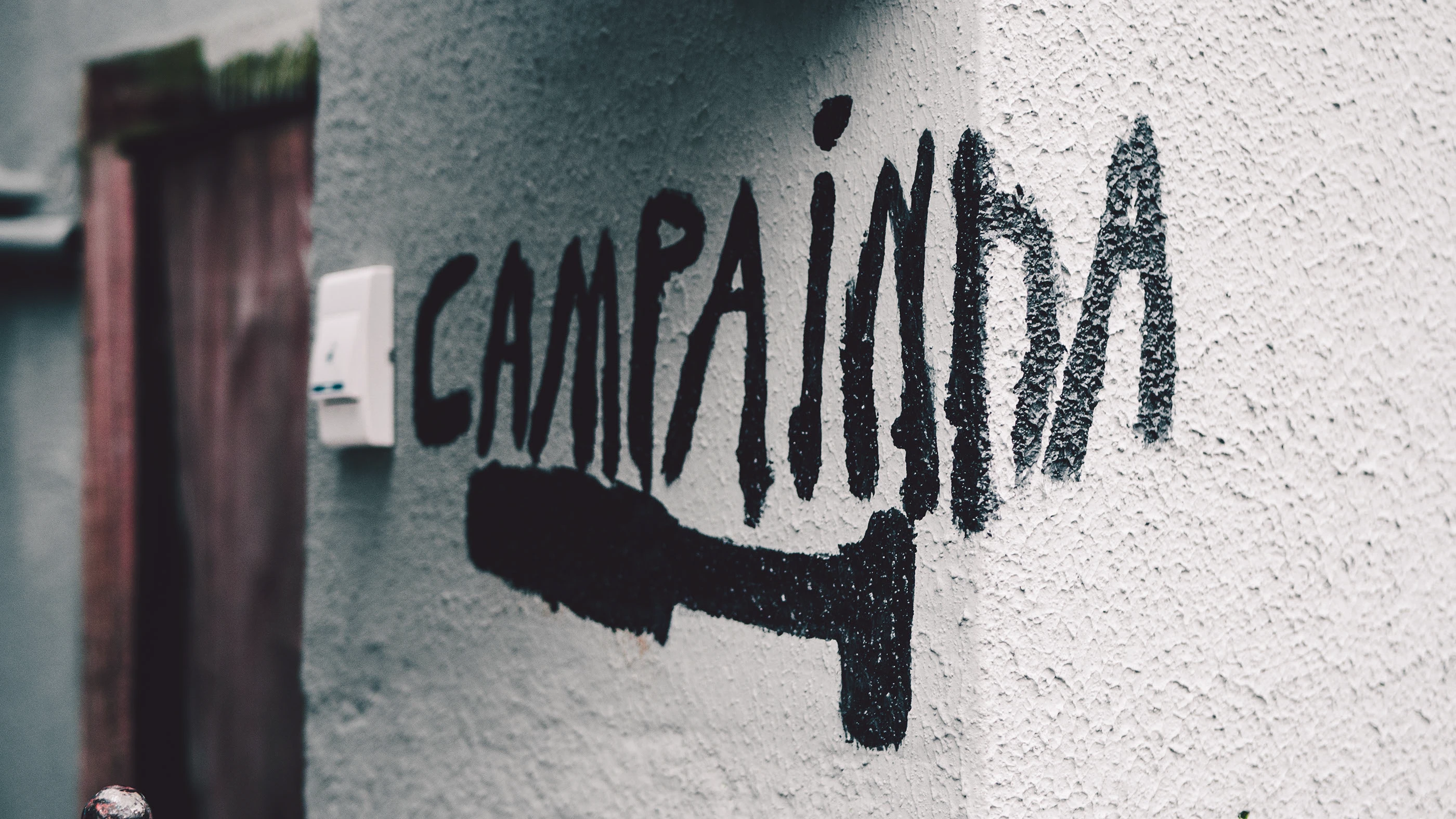 Grafite urbano — Campainha