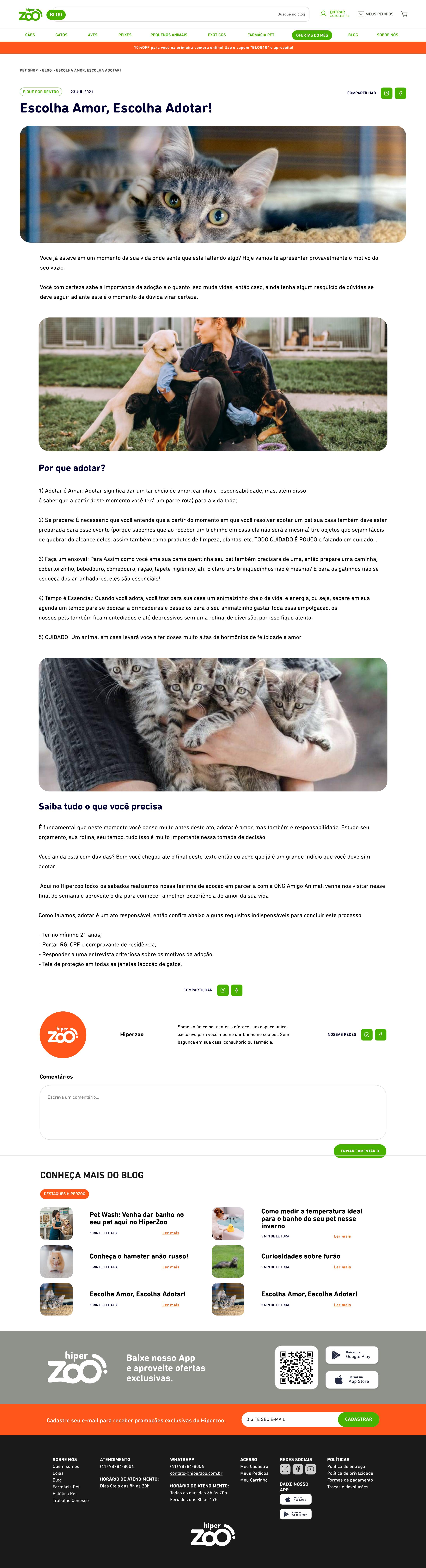 Hiperzoo — artigo do blog